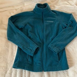 Columbia Teal “Benton Springs” Fleece Jacket